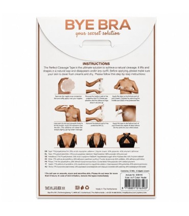 BYE BRA ENHANCEMENT TAPE FREE NIPPLE COVERS CUP A F