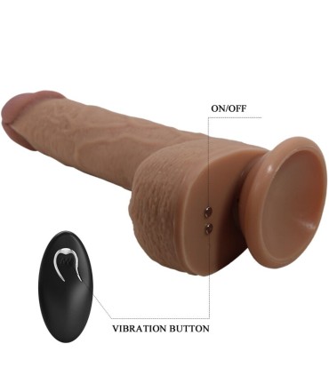 PRETTY LOVE TOMMY DILDO REALISTA VIBRADOR 225 CM