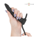 INTENSE LUCAS ANAL DILDO WITH COCK AND TESTICLE RING SILICONE