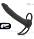 INTENSE LUCAS ANAL DILDO WITH COCK AND TESTICLE RING SILICONE