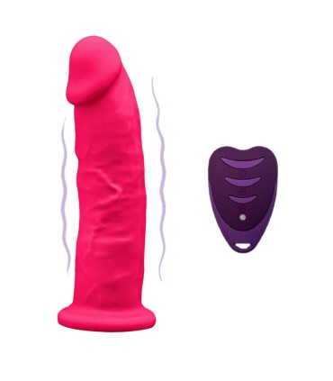 SILEXD PENE REALISTICO MODELO 2 ROSA CONTROL REMOTO LRS 17 CM