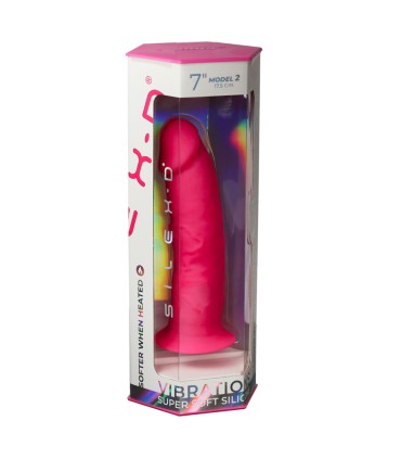 SILEXD PENE REALISTICO MODELO 2 ROSA CONTROL REMOTO LRS 17 CM
