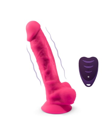 SILEXD PENE REALISTICO MODELO 18 ROSA VIBRACION CONTROL REMOTO LRS