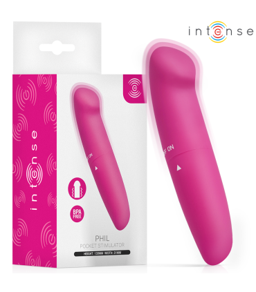 INTENSE PHIL G SPOT VIBRATOR PINK 13 CM