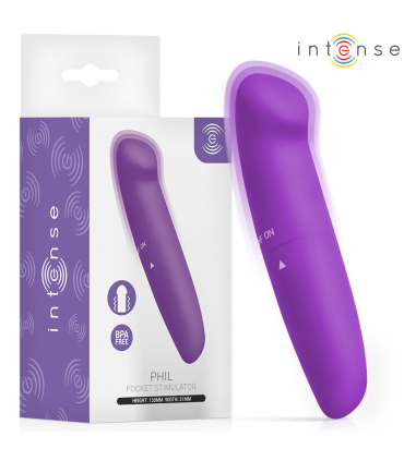 INTENSE PHIL G SPOT VIBRATOR PURPLE 13 CM