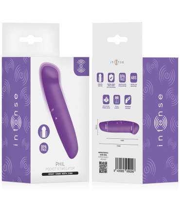 INTENSE PHIL G SPOT VIBRATOR PURPLE 13 CM