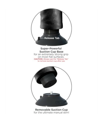 KING COCK DILDO VIBRADOR CON TESTICULOS 23 CM NEGRO