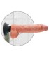 KING COCK DILDO VIBRADOR CON TESTICULOS 255 CM COLOR NATURAL