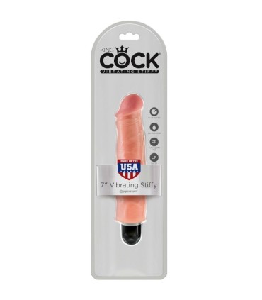 KING COCK VIBRADOR REALISTICO STIFFY 178 CM NATURAL
