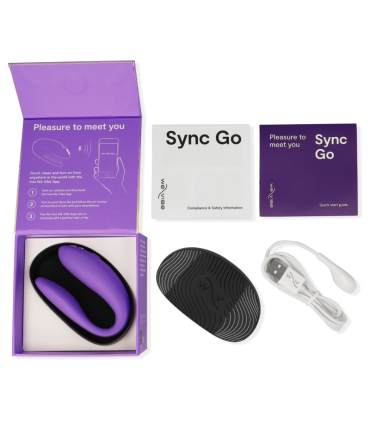 WE VIBE SYNC GO DUAL STIMULATOR VIOLET