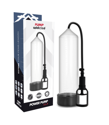PUMP ADDICTED BOMBA ERECCION RX7 TRANSPARENTE