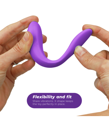 WE VIBE SYNC GO DUAL STIMULATOR VIOLET