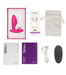 WE VIBE DITTO ANAL PLUG VIBRATOR PINK