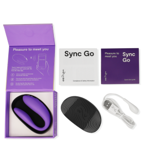 WE VIBE SYNC GO DUAL STIMULATOR VIOLET