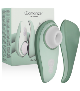 WOMANIZER LIBERTY 2 CLITORIS STIMULATOR SUCTION LIGHT GREEN