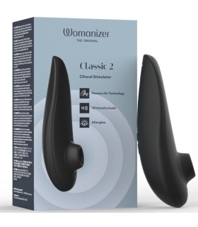 WOMANIZER CLASSIC 2 SUCTION CLITORAL STIMULATOR 10 INTENSITY LEVELS BLACK