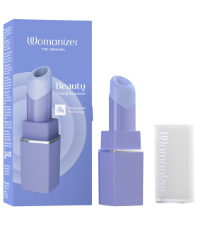 WOMANIZER BEAUTY SUCTION CLITORAL STIMULATOR 6 INTENSITY LEVELS LILAC