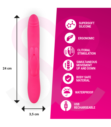 MORESSA WARREN IMPULSOR OSCILANTE Y POTENTE VIBRACION PREMIUM SILICONA RECARGABLE