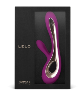 LELO SORAYA 2 VIBRADOR RABBIT MORADO