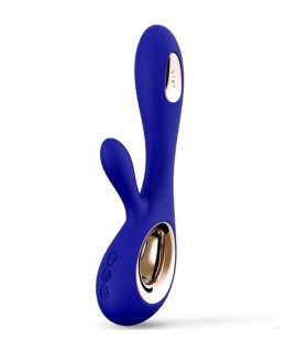 LELO SORAYA WAVE VIBRADOR RABBIT MIDNIGHT AZUL