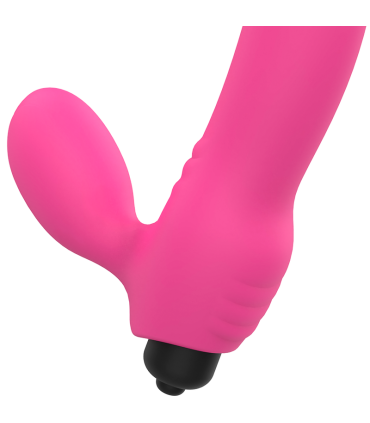 OHMAMA BIX VIBRADOR DOBLE ESTIMULACION XMAS EDITION ROSA
