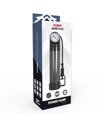 PUMP ADDICTED BOMBA ERECCION RX9 NEGRO