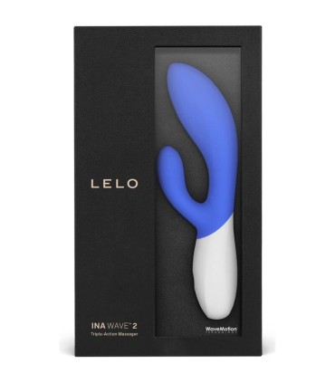 LELO INA WAVE 2 VBRADOR LUJO MOVIMIENTO ESPECIAL AZUL