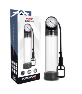 PUMP ADDICTED BOMBA ERECCION RX9 TRANSPARENTE