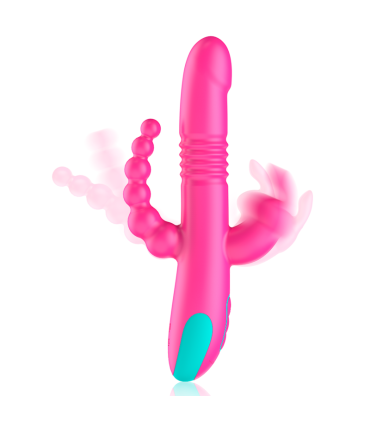 HAPPY LOKY DONALD TRIPLE ESTIMULACION ANAL PUNTO G CLITORIS COMPATIBLE CON WATCHME WIRELESS TECHNOLOGY