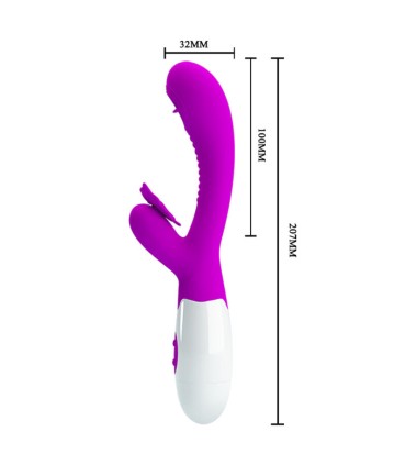 PRETTY LOVE MOTH LICKING VIBRATING LILA