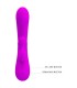 PRETTY LOVE SINCERE VIBRADOR Y SUCCIONADOR DE CLITORIS SILICONA MORADO