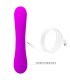 PRETTY LOVE SINCERE VIBRADOR Y SUCCIONADOR DE CLITORIS SILICONA MORADO
