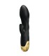 PRETTY LOVE VIBRADOR DE LUJO BANADO EN ORO RECARGABLE NEGRO