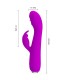 PRETTY LOVE RACHEL VIBRADOR RECARGABLE CON SUCCIONADOR MORADO