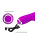 PRETTY LOVE RACHEL VIBRADOR RECARGABLE CON SUCCIONADOR MORADO
