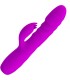 PRETTY LOVE MELANIE VIBRADOR CONEJO RECARGABLE MORADO