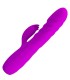 PRETTY LOVE MELANIE VIBRADOR CONEJO RECARGABLE MORADO
