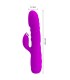 PRETTY LOVE MELANIE VIBRADOR CONEJO RECARGABLE MORADO
