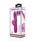 PRETTY LOVE MELANIE VIBRADOR CONEJO RECARGABLE MORADO