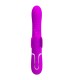PRETTY LOVE VIBRADOR RABBIT MULTIFUNCION 4 EN 1 MARIPOSA FUCSIA