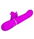 PRETTY LOVE VIBRADOR RABBIT MULTIFUNCION 4 EN 1 MARIPOSA FUCSIA