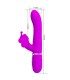 PRETTY LOVE VIBRADOR RABBIT MULTIFUNCION 4 EN 1 MARIPOSA FUCSIA