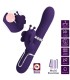 PRETTY LOVE VIBRADOR RABBIT MULTIFUNCION 4 EN 1 MARIPOSA MORADO
