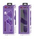 PRETTY LOVE VIBRADOR RABBIT MULTIFUNCION 4 EN 1 MARIPOSA MORADO
