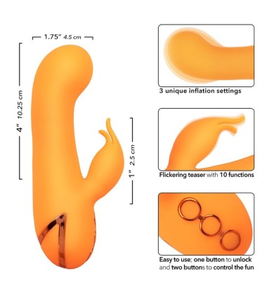 CALEXOTICS MONTECITO MUSE VIBRADOR RABBIT NARANJA BY CALIFORNIA DREAMING