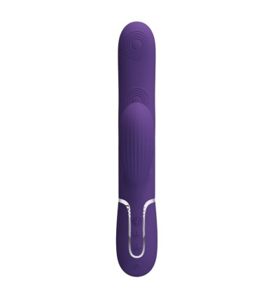 PRETTY LOVE PERLITA VIBRADOR PUNTO G 3 EN 1 MULTIFUNCION MORADO
