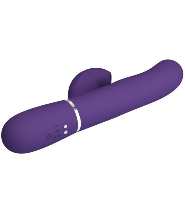 PRETTY LOVE PERLITA VIBRADOR PUNTO G 3 EN 1 MULTIFUNCION MORADO