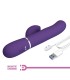 PRETTY LOVE PERLITA VIBRADOR PUNTO G 3 EN 1 MULTIFUNCION MORADO