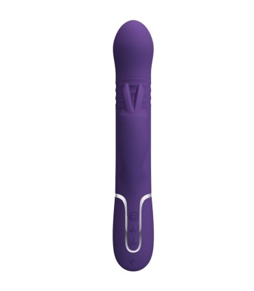 PRETTY LOVE COALE VIBRADOR RABBIT 4 EN 1 MORADO