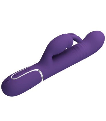 PRETTY LOVE COALE VIBRADOR RABBIT 4 EN 1 MORADO
